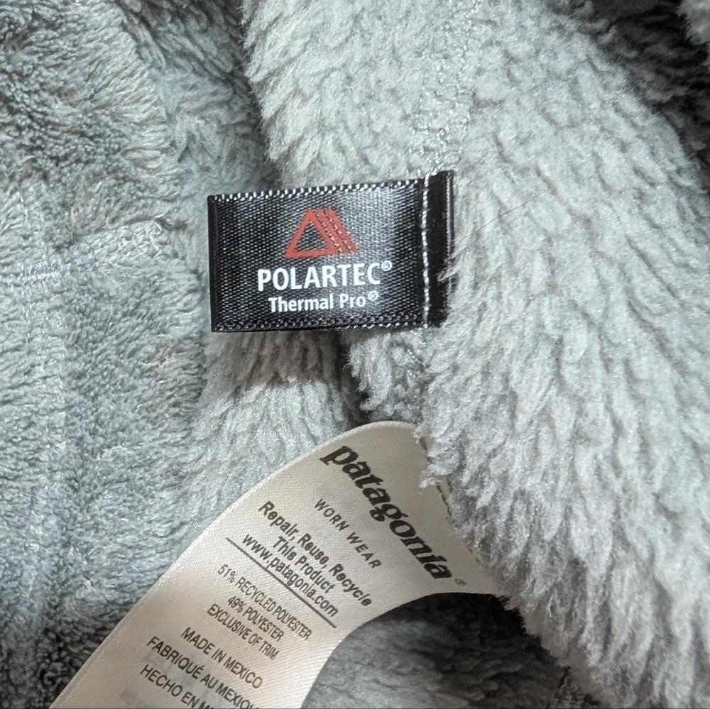 PATAGONIA (Women's Small) Re-Tool Snap Gray Fleece Pullover 25443 - Picture 6 of 9